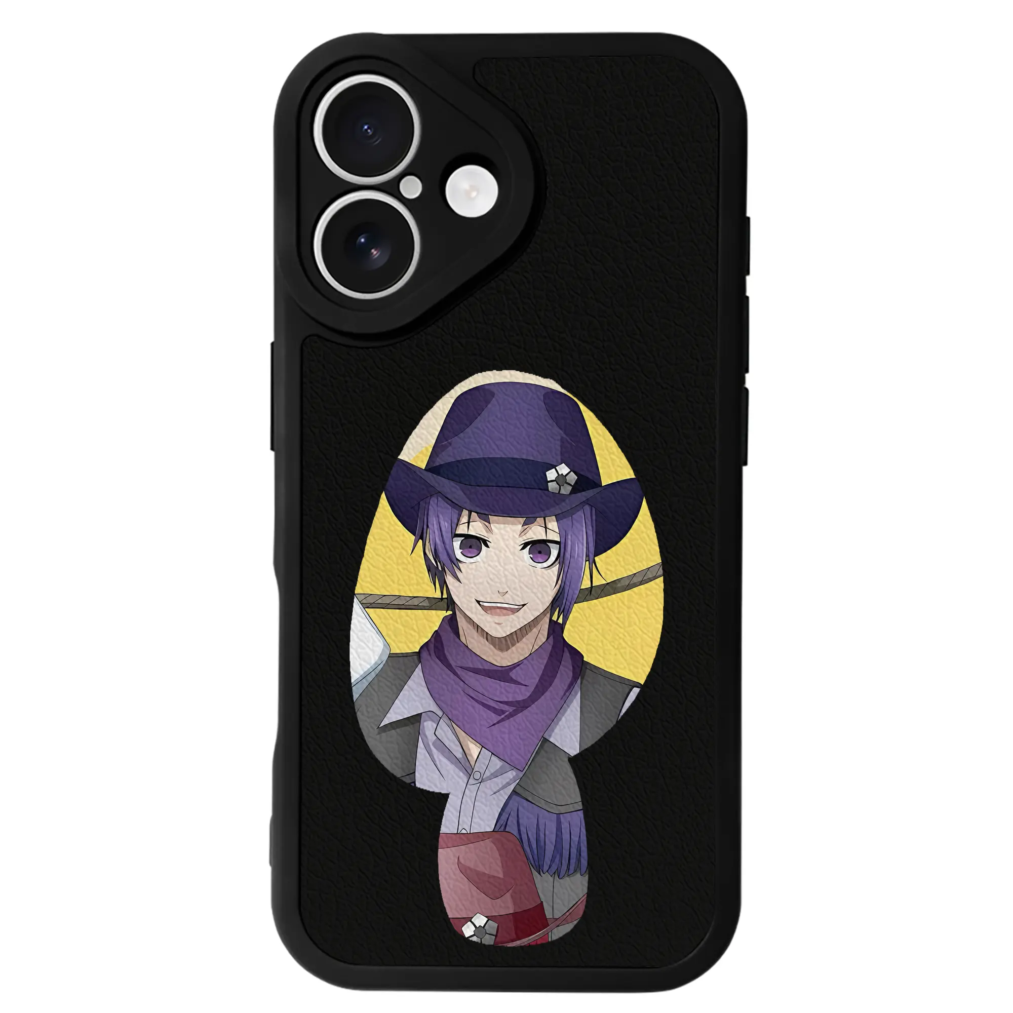 ブルーロック グッズ 御影 玲王 - IPhone 16シリーズ対応 ・ シリコンスマホケース ・ レザー調 ・ 高精度フィット ・ 耐衝撃 ・ ワイヤレス充電対応 ・ 精密カット